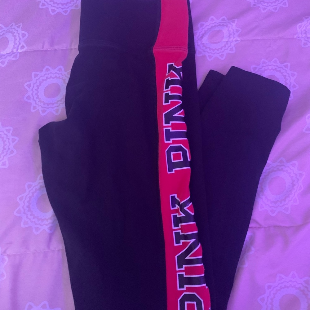 pink leggings